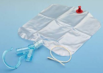 Aerosol Drainage Bag, Trach Elbow w/ Valves, "Y" Unit w/ Safety Valve, 2 L, 50/cs (US Only) (To Be DISCONTINUED)
