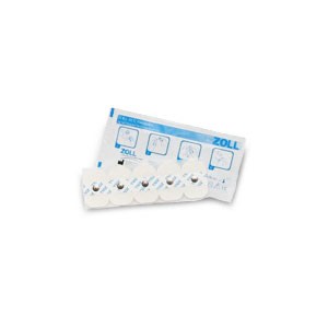Electrodes, ECG, 5/pouch, 100pch/cs