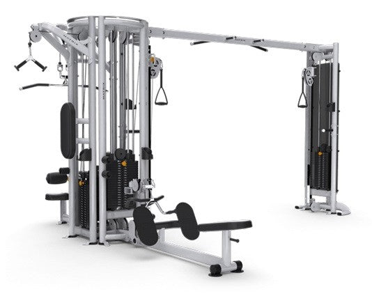 Matrix Aura 8-Stack Multi-station Connection Kit. (DELIVERY SITE SURVEY REQUIRED) Sales into Medical markets in U.S. only (active aging, indep. living, hospital affil., PT, Chiro, Asst. Living, LTC). No sales into Fitness markets (DROP SHIP ONLY)