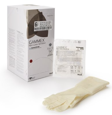 Gammex Sensitive Glove, Neoprene, Size 7.0, Non-Latex, 50 pr/bx, 4 bx/cs (US Only) (For Sale to Authorized NovaPlus Customers Only)