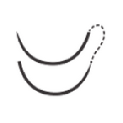 STRATAFIX Spiral PDS Plus Suture, 14" Length, Size 2-0, 36mm, Taperpoint, CT-1, 12/bx (Continental US Only)