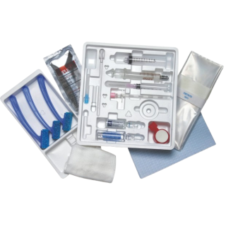 Single Dose Epidural Tray, 20G Tuohy & Plastic LOR Syringe, 10/cs