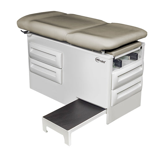 5240-145 Manual Exam Table, BASE ONLY, Upholstered Top Sold Separate (DROP SHIP ONLY)