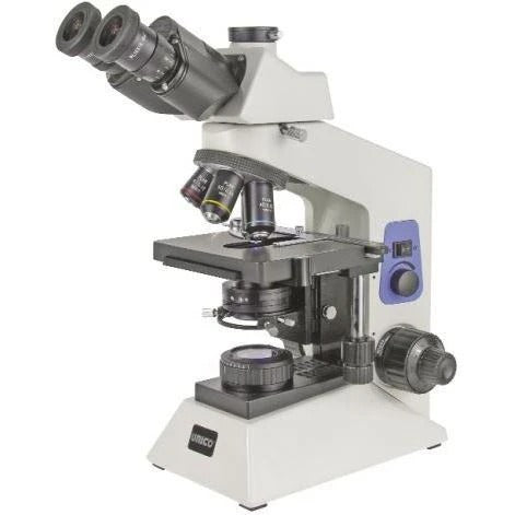 Microscope, Binocular, 10X Widefield Eyepiece, 4X Brightfield, 10X, 20X, 40X & 100X Plan, NA 1.25 Condenser, Iris Diaphragm, Mechanical Stage, LED Illumination, 3 Watt LED Bulb (US Only) (DROP SHIP ONLY)