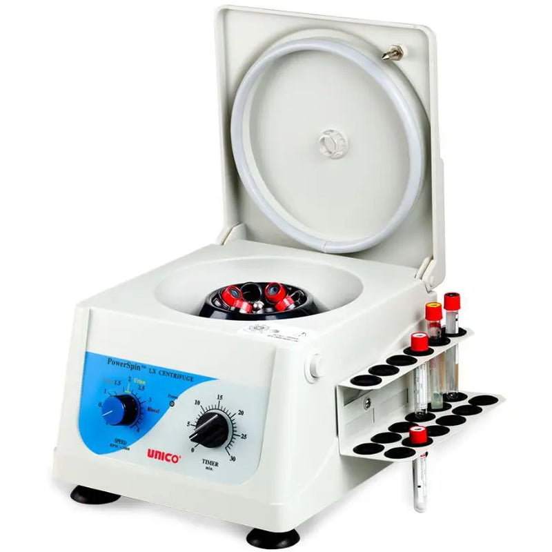 Centrifuge, LX, Variable Speed 300-4,000 RPM, 30 min. Timer, 8 Place Rotor, 8 x 10mL Capacity, 220V, 18 Place Tube Holdster Rack (US Only) (DROP SHIP ONLY)