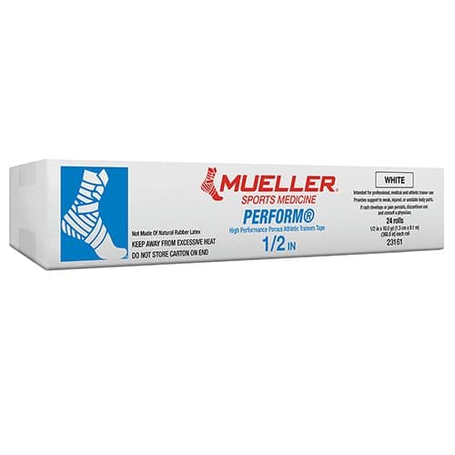 Perform Tape, 1/2" x 10yd, White (Products are only available for sale in the U.S. Products cannot be sold on Amazon.com or any other 3rd party platform without prior approval by Mueller.)