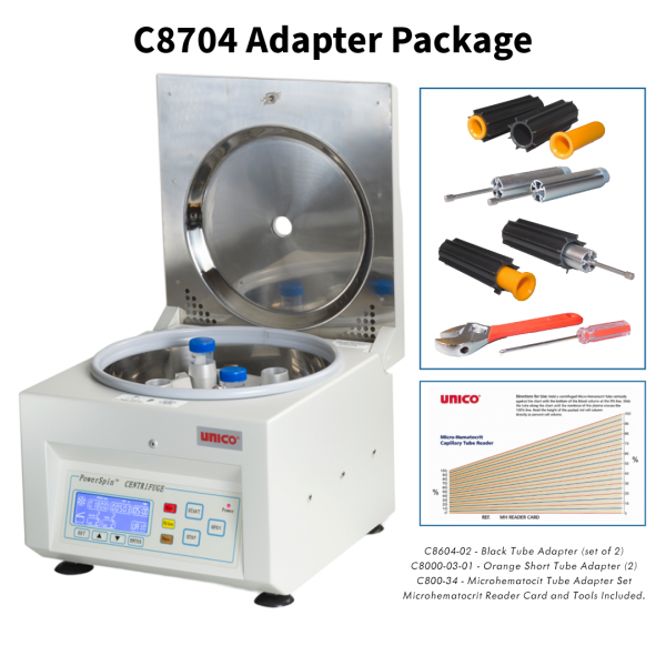 Accessories: Adapter, for 5-15mL Tubes, For Use w/ C8604 Only, 2/pk (US Only) (DROP SHIP ONLY)