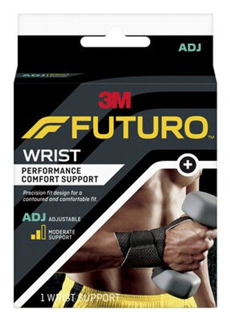 FUTURO Performance Comfort Wrist Support, Adjustable, 2/pk, 6 pk/cs(Continental US+HI Only)