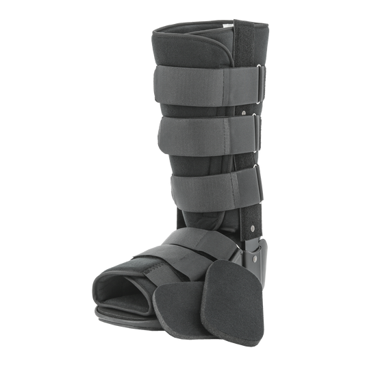 Walking Boot, Standard, Small, Tall, Fixed, Black