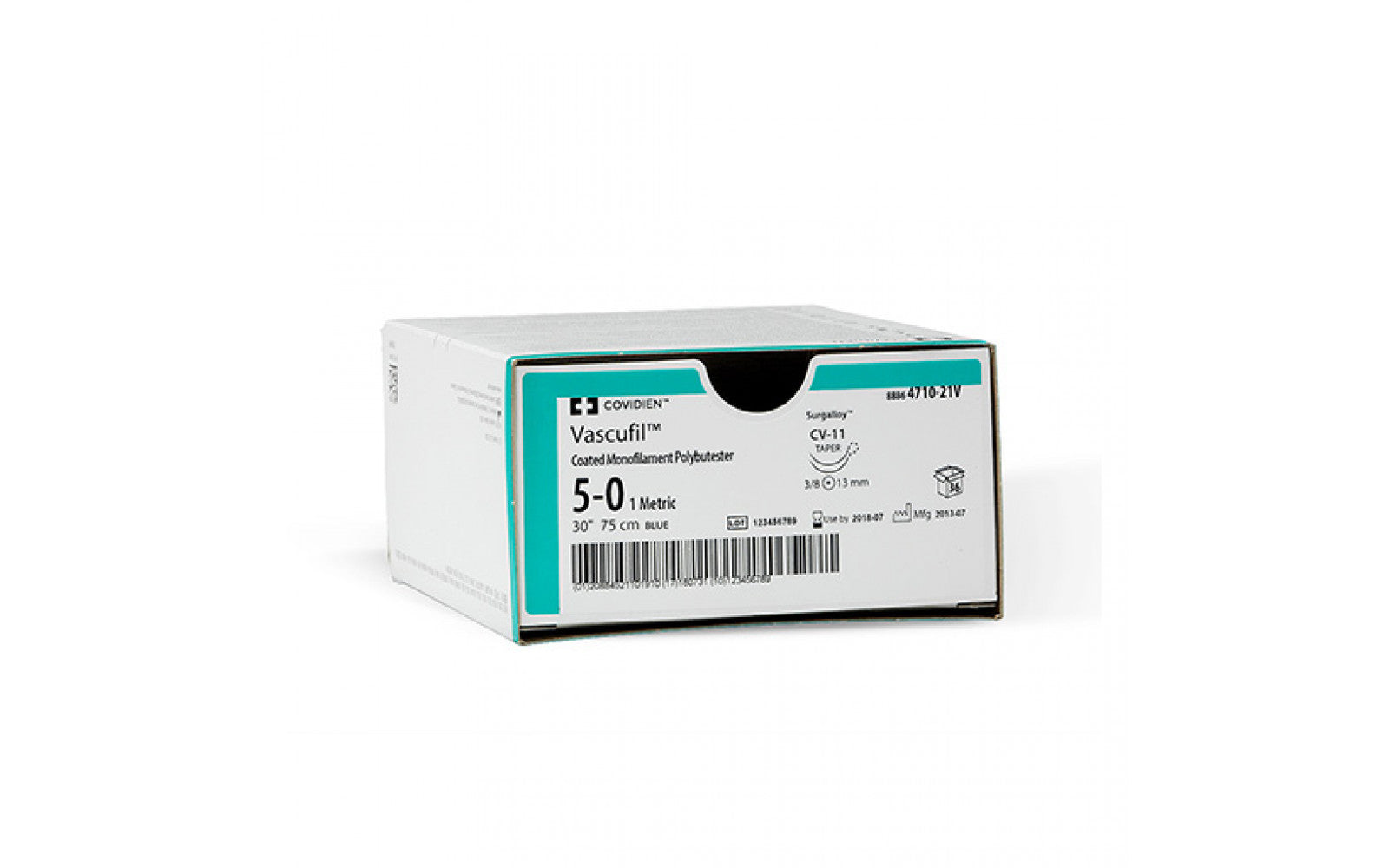 Suture, Size 4-0, 30", Blue, CV-15, 36/pk (Continental US Only)