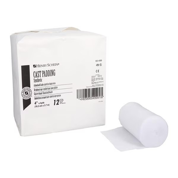 Cast Padding 4"x4yd, 12rl/bg (9004999)