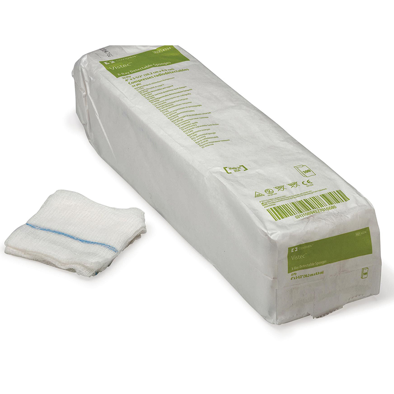 Vistec X-Ray Detectable Sponge, 4" x 8", 16-Ply, 1000/cs (Continental US Only)