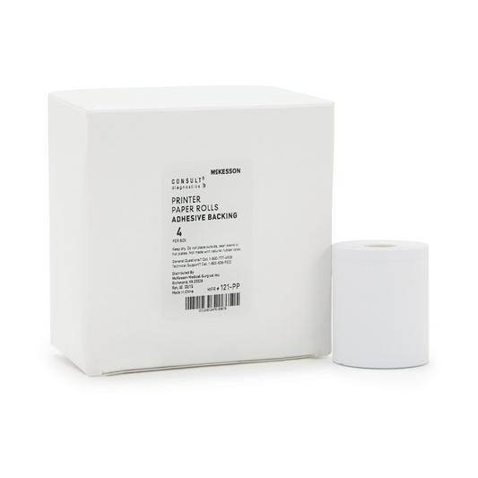 Printer Paper Rolls McKesson Consult™ McKesson 120 or McKesson Consult® U120 Ultra Urine Analyzer, 4/bx (121-PP)
