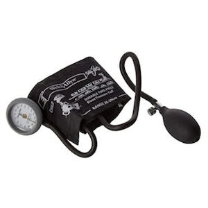 DuraShock Integrated Aneroid Sphygmomanometer, Includes: Adult Cuff, Case with Bumper Variety Pack (US Only)