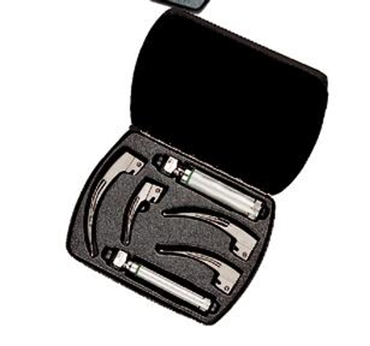 Laryngoscope Blade Set, E-Macintosh Type, LED Fiber Optic (US Only)