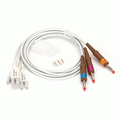 WAM/ AM12 Replacement Leads, AHA Banana, V4-V6 (US Only)