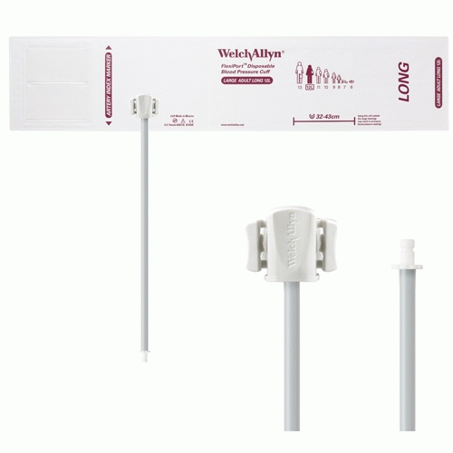 Cuff, Soft, Bayonet Connector, 1-Tube, Large Adult, Long, 20/pk (US Only)