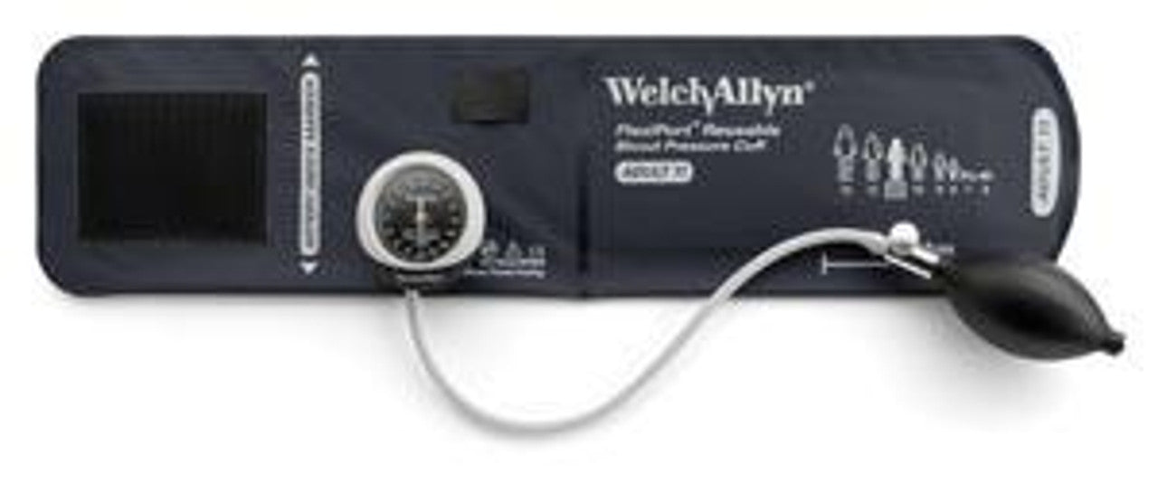 Silver Series Integrated Aneroid Set, DuraShock Technology, Adult Cuff, Zippered Case (US Only)