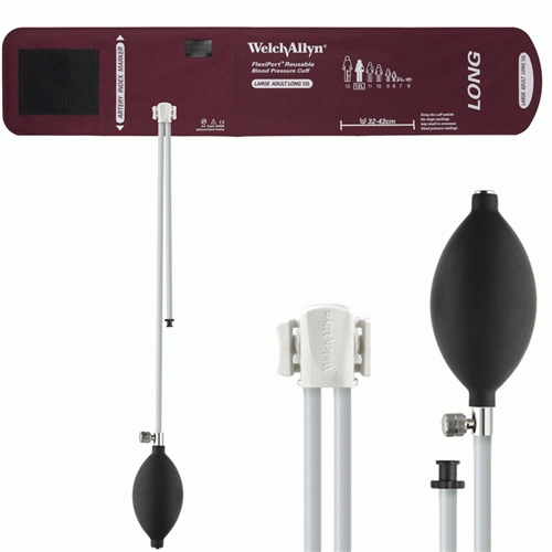 Cuff, Reusable, Inflation System, 2-Tube, Large Adult, Long (US Only)