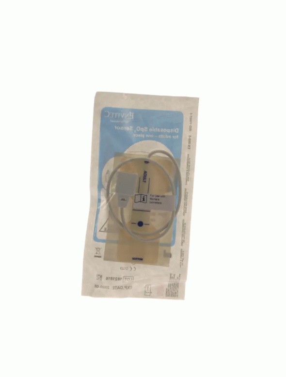 SpO2 Sensor, Adult, Disposable, Mortara Interface Only, 24/cs (US Only)
