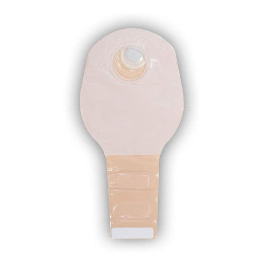 Drainable Pouch, 2-Piece, 12", 2-Sided Comfort Panel, Tail Clip, Opaque, 2 3/4" Flange, 20/bx (Continental US Only)