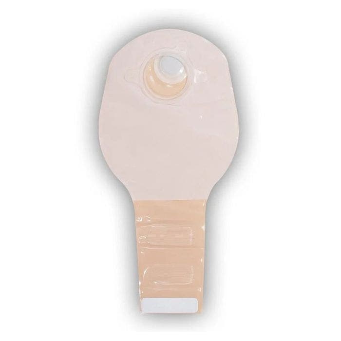Drainable Pouch, 2-Piece, 12", 1-Sided Comfort Panel, Tail Clip, Opaque, 2 3/4" Flange, 20/bx (Continental US Only)