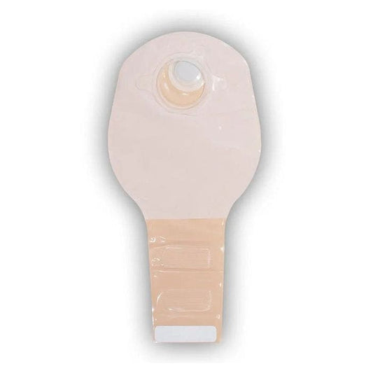 Drainable Pouch, 2-Piece, 12", 1-Sided Comfort Panel, Tail Clip, Opaque, 2 3/4" Flange, 20/bx (Continental US Only)