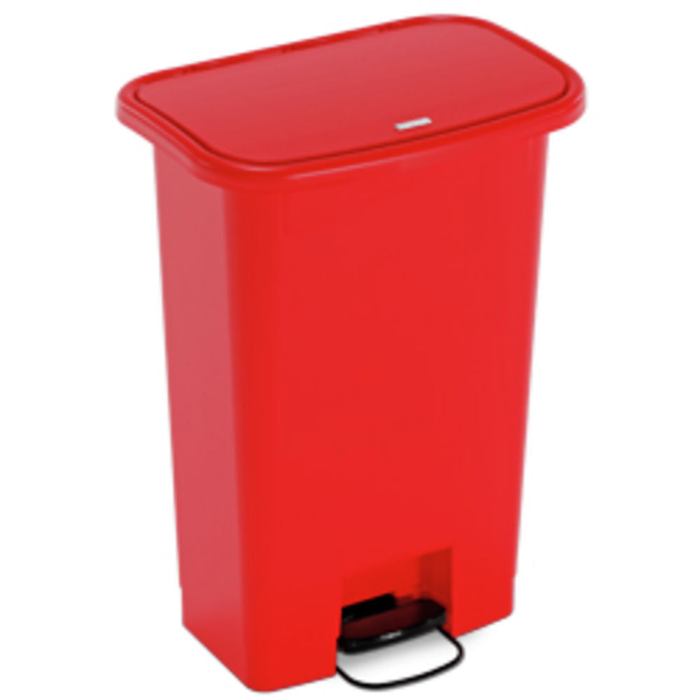 Waste Mate Plastic Waste Receptacle, 18 Gallon, Red (DROP SHIP ONLY)