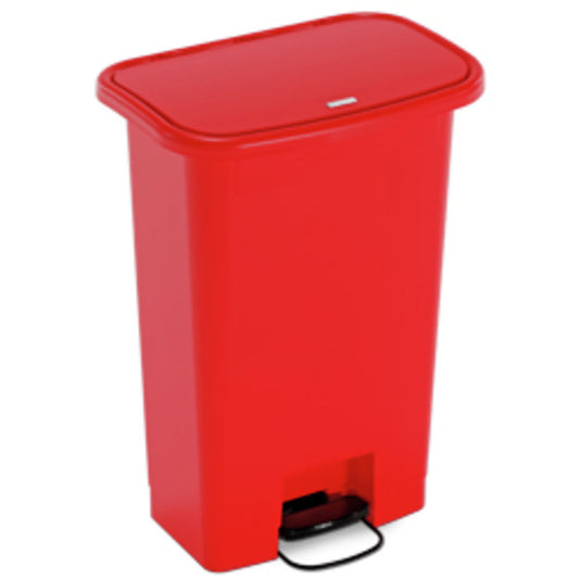 Waste Mate Plastic Waste Receptacle, 18 Gallon, Red (DROP SHIP ONLY)